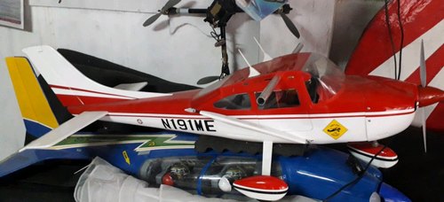 Aerial Pyro Remot Control Plane