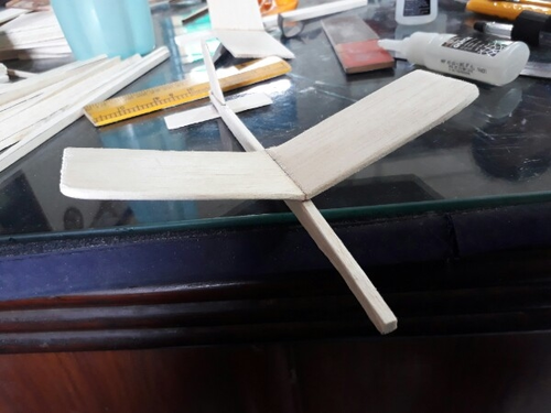 Plane Wooden Model